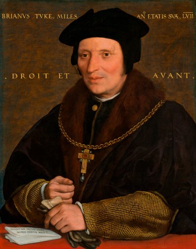 Portrait of Sir Bryan Tuke by Hans Holbein